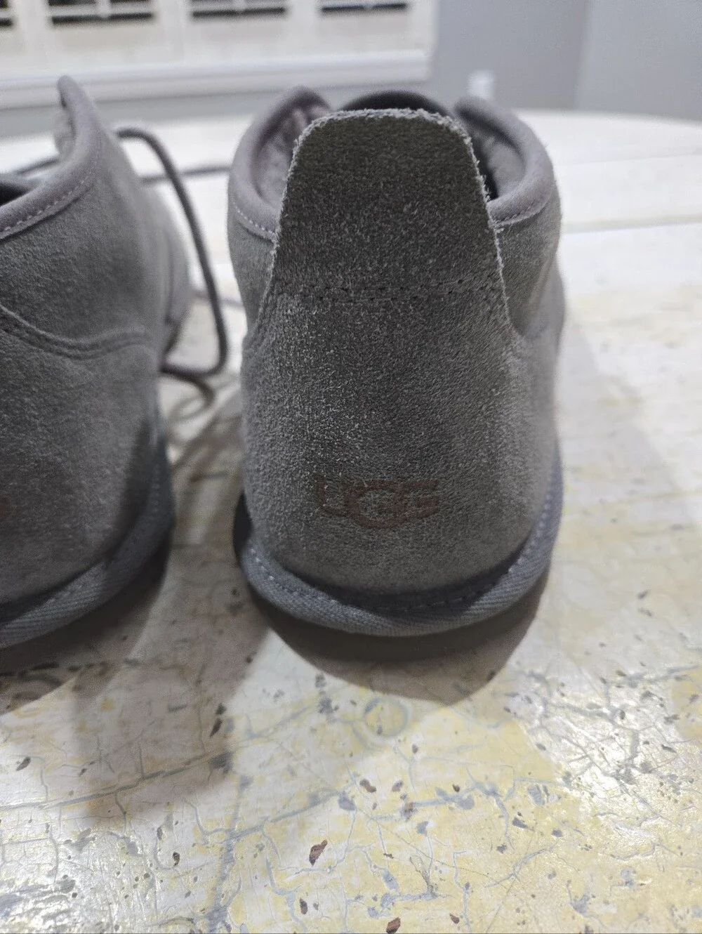 UGG Maksim Chukka boots Men's Gray Suede 1126879 Size 9-42